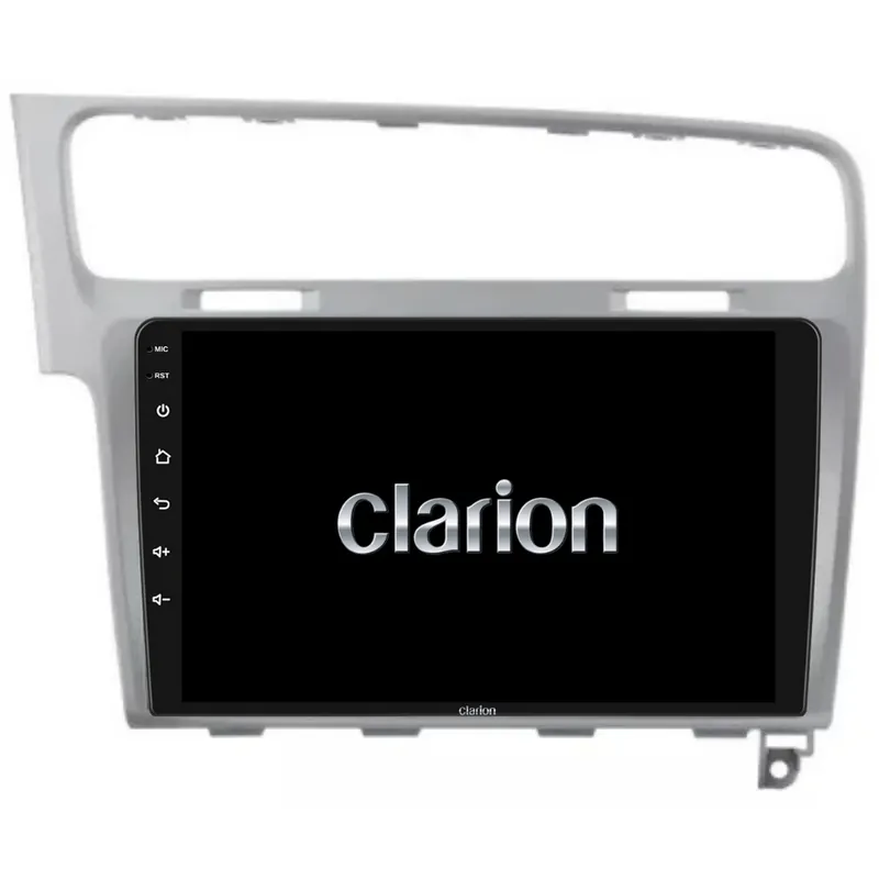 Navigatie Android Clarion GL-700 XD8581 10 Inch VW Golf VII (2012-2020) argintiu, 4 GB, 64 GB, IPS Premium