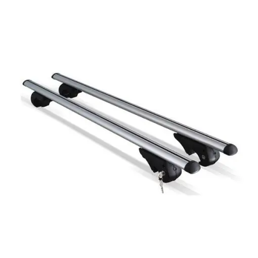Bare transversale Menabo Brio pentru Skoda Fabia Scout 2009-2014,sistem prindere pe bare longitudinale Preferatul clienților