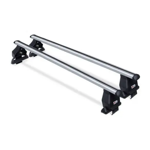 Nu rata Bare transversale Menabo Tema Aluminiu pentru Alfa Romeo Stelvio, 5 usi, model 2017+, cu plafon normal