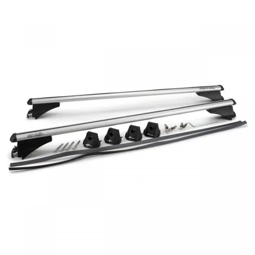 Livrare rapidă Bare transversale Menabo Tiger Silver XL pentru Peugeot 308 Station Wagon 2014+, cu bare longitudinale integrate
