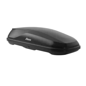 Cutie portbagaj ATERA Casar M, 380l, Lava structurat (negru mat stins) - 177x77x42cm Promoție