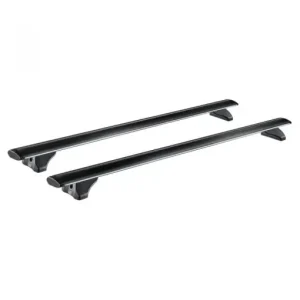 Bare transversale din aluminiu Cruz Airo FIX Black pentru Volkswagen Touareg 5-dr SUV 2024-cu puncte fixe Vezi acum