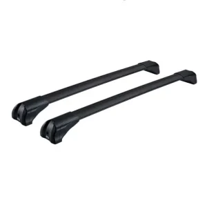 Bare transversale din aluminiu Cruz Airo FUSE Dark pentru Mercedes C (W204), 4 usi, model 2007-2013 cu puncte fixe Ofertă