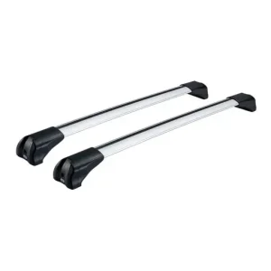 Bare transversale din aluminiu Cruz Airo Fuse Gri pentru Volkswagen T5 Multivan, model 2003-2008 cu puncte fixe Preț promoțional