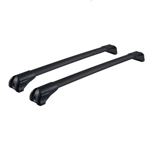 Lichidare de stoc Bare transversale din aluminiu CRUZ Airo Fuse Dark pentru Hyundai Tucson (NX4) 2020+ cu bare longitudinale integrate