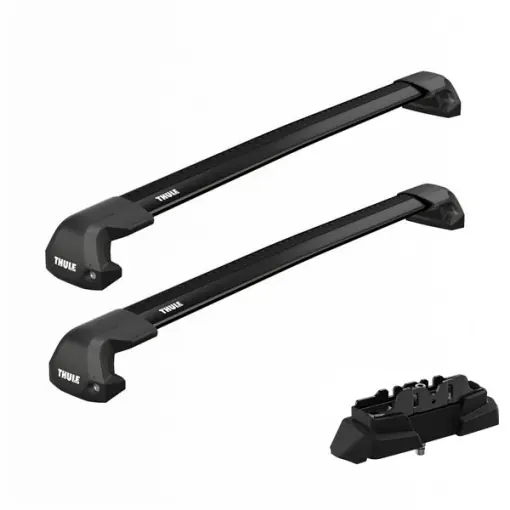 Bare transversale Thule Edge Clamp Black dedicate pentru Volkswagen Caravelle (T6), model 2015+ cu puncte fixe Ofertă specială