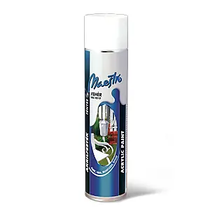 Vopsea acrilica alba 9010 - 600ml Maestro Preț redus