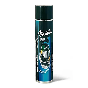 Vopsea acrilica negru 9005 600ml Maestro Livrare gratuită