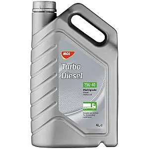Livrare rapidă Ulei MOL Turbo Diesel 15W-40 4L