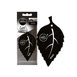 AROMA CAR LEAF BLACK Livrare expres