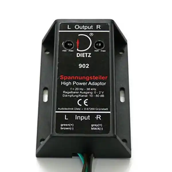 Cel mai bun preț Adaptor Hi-Low Dietz 902, 2x30 W -> 2 V