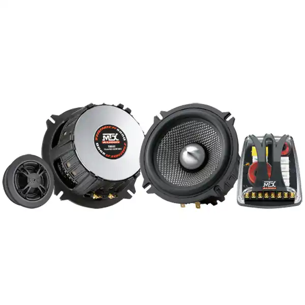 Boxe auto componente MTX T8502, 120W RMS, 13 cm, 2 cai, set 2 difuzoare Preferatul clienților