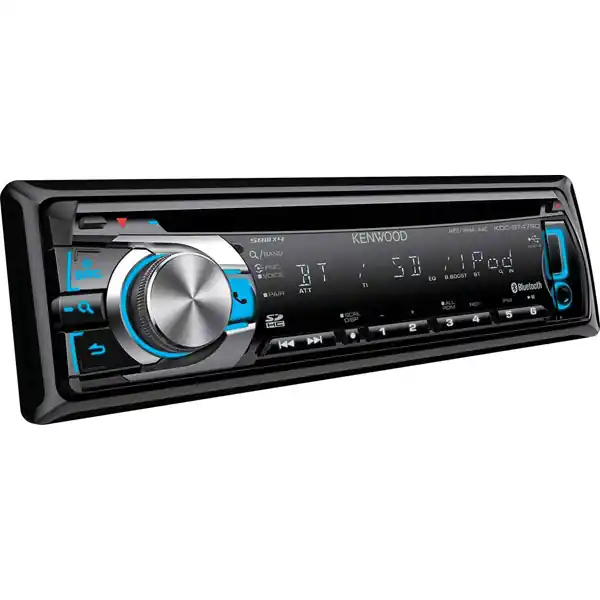 Preț mic Player auto Kenwood KDC-BT47SD, 4x50W, CD, FM, SD card, USB, Aux, Bluetooth, IPod/IPhone