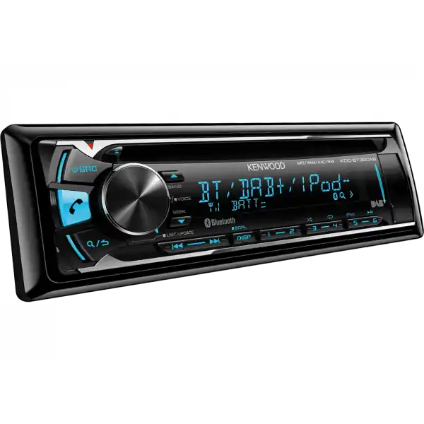 Reduceri Player auto Kenwood KDC-BT39DAB, 4x50W, CD, FM, USB, Aux, Bluetooth, IPod/IPhone, Android