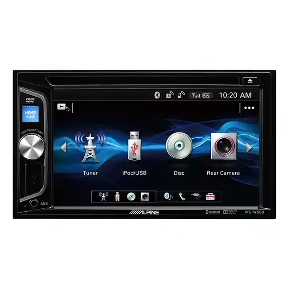 Cumpărături sigure Multimedia player Alpine IVE-W560BT, DVD, CD, USB, AUX, Bluetooth, Android