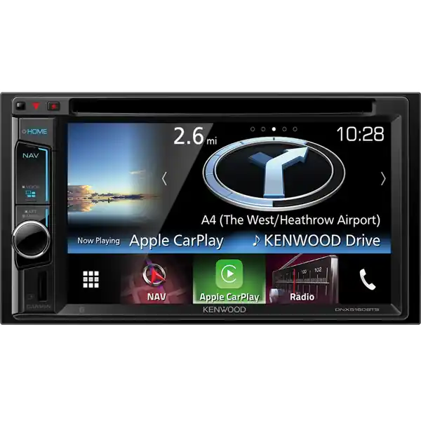 Multimedia player Kenwood DNX-5160BTS, 4x50W, DVD, CD, FM, USB, Aux, SD card, Bluetooth, IPod/IPhone, Android, GPS, ecran de 6.2" Reduceri