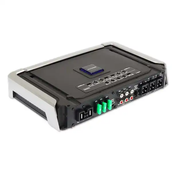 Amplificator auto Alpine X-A90V, 5 canale, 600W RMS Plată sigură