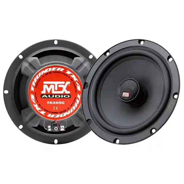 Boxe auto coaxiale MTX TX465C, 80W RMS, 16.5cm, 2 cai, set 2 difuzoare Preferatul clienților