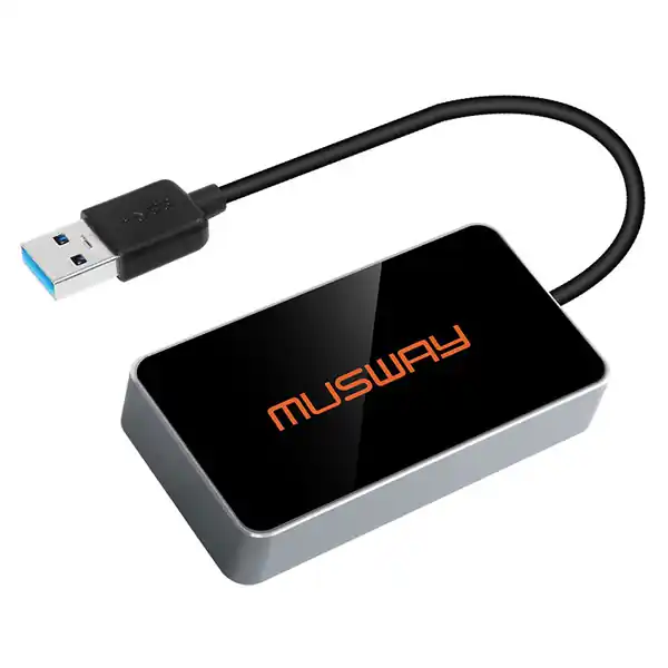 Cel mai vândut Dongle USB Musway BTA, streaming audio via Bluetooth, App Control, compatibil cu modele M6 si D8