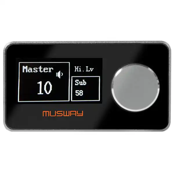Vezi acum Telecomanda Musway DRC1, LCD, presetare DSP, compatibila modelele M6 si D8
