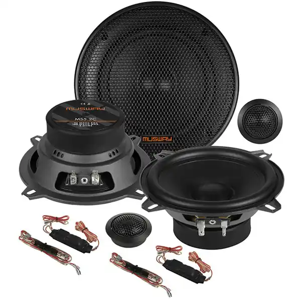 Super ofertă Boxe auto componente Musway MS5.2C, 90W RMS, 13 cm, 2 cai, set 2 difuzoare