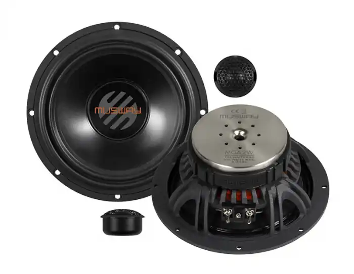 Boxe auto componente Musway MG6.2A, 125W RMS, 16.5 cm, 2 cai, set 2 difuzoare Cumpără online