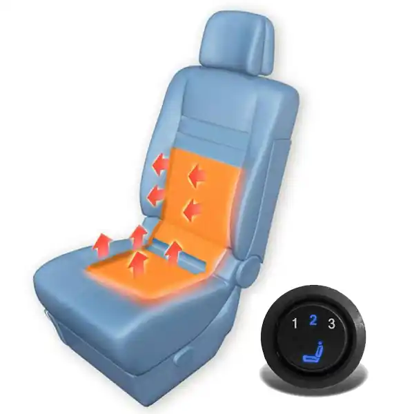 Incalzire in scaun Ampire Heat 300, 3 trepte de putere, pentru 1 scaun Cel mai bun preț