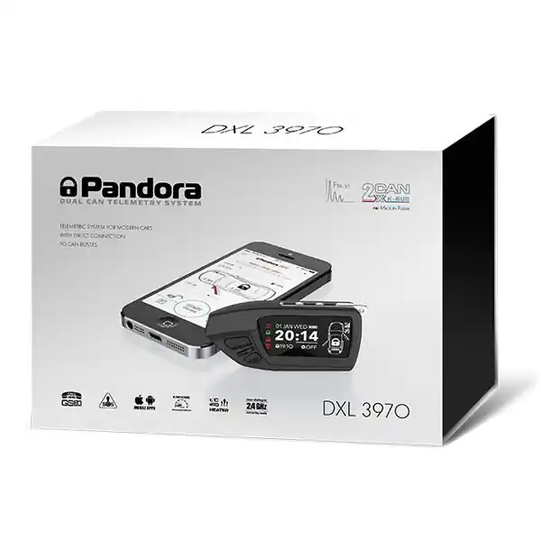Alarma auto Pandora Elite, cu pornire motor prin GSM(3G) si pager 433Mhz Ofertă exclusivă