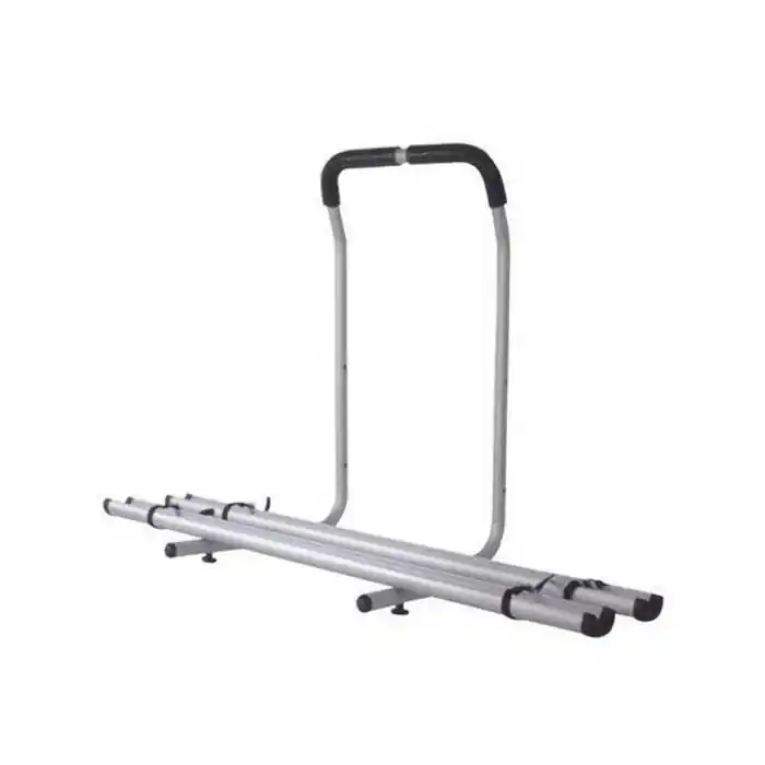 Suport auto pentru 2 biciclete Peruzzo 4X4 ALU CYCLECARRIER WITH TRAILS STELVIO, cu prindere pe roata de rezerva Chilipir