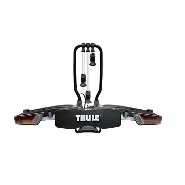 Plată securizată Suport auto pentru 3 biciclete Thule EasyFold XT 934100, cu prindere pe carligul de remorcare