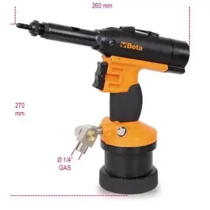 Pistol pneumatic de nituit pentru piulite incastrate BETA 1946 KF Expediere rapidă
